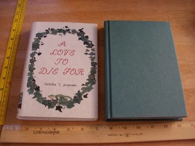 A Love to Die For by Christine T. Jorgensen HC/DJ SIGNED 1st Edition 1st Pr Foto 1 de 4