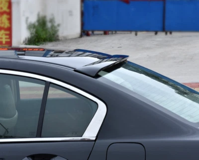 Alerón de techo estilo de fábrica para Honda Accord 2008-2012 sedán de 4 puertas negro ABS Foto 1 de 4