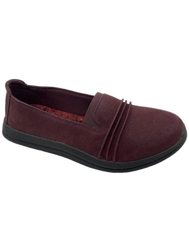 Clarks Cloudsteppers ballerine slip on suola brezza bordeaux
