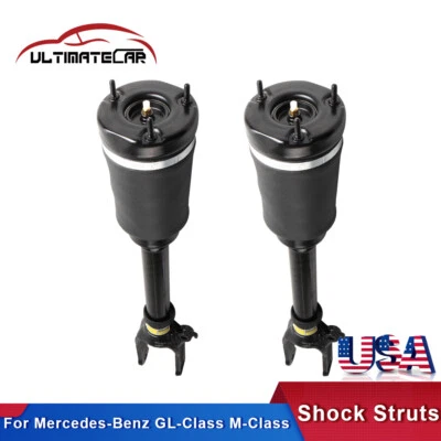 Set 2 Front Air Suspension Spring Struts For Mercedes-Benz GL ML 320 350 450 550 - Image 1 of 4