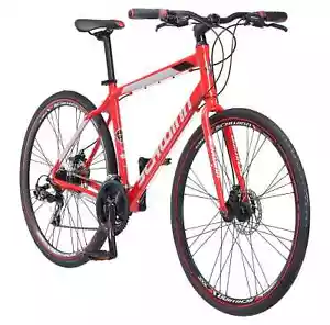 Schwinn Kempo Hybrid Bike, 700c Wheels, 21 Speeds, Men’s Frame, Red - NEW in box - Picture 1 of 6
