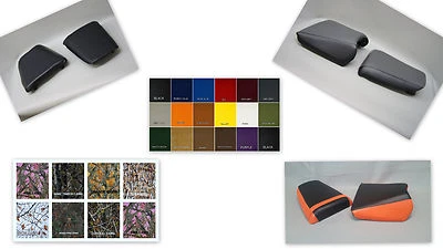 HONDA CBR900RR Seat Cover Set  in BLACK, 25 COLORS or 2-TONE options (ps) Foto 1 de 4