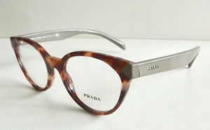 @PRADA Gafas VPR 01T UEO-101 Monturas Tortuga Estuche Lente Transparente 51-18-140 - Imagen 1 de 6