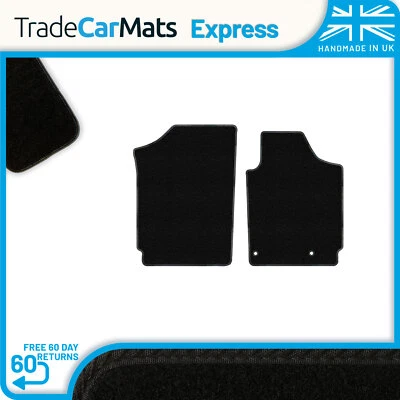 Tailored Carpet Van Floor Mats for Peugeot Partner 2 Mat Clips 2002-2008 - Image 1 of 3