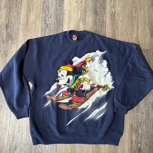 Sudadera De Colección Disney Mickey Unlimited Jerry Leigh Mickey Mouse Esquí OSFA - Imagen 1 de 7