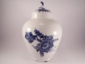 GRANDE VASO URNA ROYAL COPENHAGEN "Fiore Blu" - Imagen 1 de 7