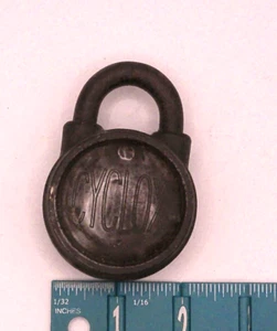 Vintage Yale Cyclox Kleeblatt Vorhängeschloss - ohne Schlüssel robust - Bild 1 von 2