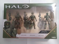 Halo INFINITE 4in THREE 3 Figure Pack Assortment UNSC Marines with Weapons 9pcs