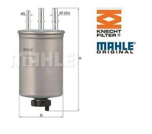 MAHLE/KNECHT Fuel FIlter for KIA SEDONA Mk2 2.9 TDi 2.9 2.9 CRDi
