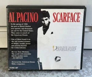 SCARFACE Al Pacino Rare VCD Video CD 2007 3-disc set Brian De Palma/oliver stone - Picture 1 of 5