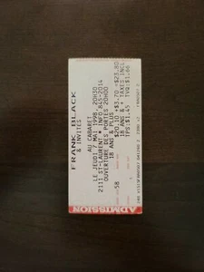 Frank Black 1998, Montreal Au Cabaret Original Concert Ticket Stub - Picture 1 of 2
