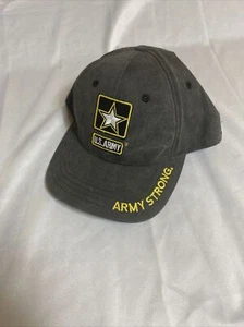 Cappello Strapback Forte Esercito USA Nuovo - Foto 1 di 7