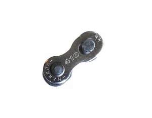 Chain Joiner YBN Quick Link Single Speed 1/8" QRS-410 Silver - Picture 1 of 2
