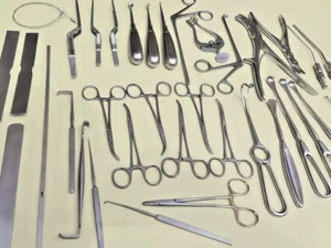 Strumenti 40 pz Set Ortopedico Base Craniotomia Colonna Chirurgica - Foto 1 di 4