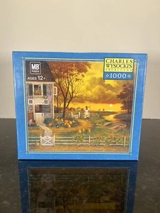 Charles Wysocki 1000 PC Puzzle Supper Call Milton Bradley Americana NIB - Picture 1 of 6