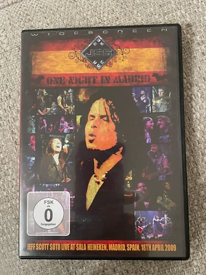 Jeff Scott Soto One Night In Madrid DVD Region Free - Image 1 of 3