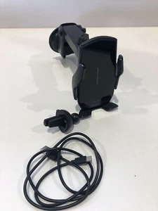 Supporto caricabatterie da auto wireless Qi da 15 W per iPhone/Samsung, rilev... - Foto 1 di 3
