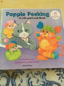 POPPLE PEEKING A Lift and Look Book,1st ED, American Greetings1980’s Toys - Picture 1 of 9
