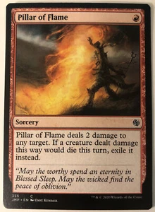 MTG Pillar of Flame Jumpstart 355 Regular Common - Picture 1 of 1