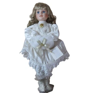 Muñeca Porcelana Colección Americana 17" - Muñeca Navidad Isabel - Imagen 1 de 9