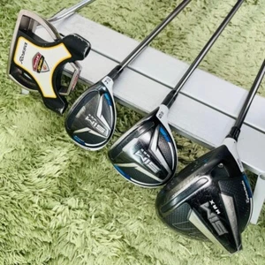 TaylorMade SIM MAX 12-piece Men's Golf Set 1W.5W.4UT.5-9.PW.AW.56°.Pt Right - Picture 1 of 8