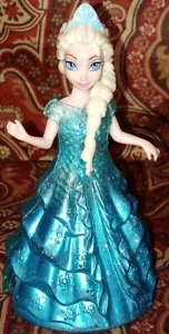 Disney Princess MagiClip Glitter Glider Dress FROZEN ELSA Polly Pocket Doll TOY - Picture 1 of 5