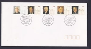 1994 AUSTRALIA'S WARTIME PRIME MINISTERS DECIMAL STAMP FIRST DAY COVER #A766 - Picture 1 of 1
