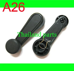 2 x WINDOW WINDER CRANK HANDLE GREY SUZUKI SJ413 SIERRA MARUTI HOLDEN DROVER - Picture 1 of 1