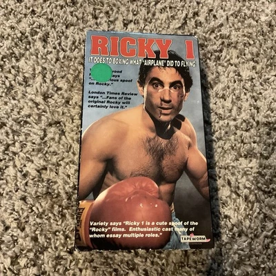RICKY 1 Tape Worm VHS 1989 RARE! OOP - Image 1 of 4