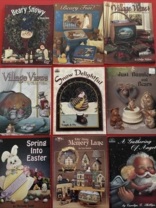 Tole Painting Book Magazine Lot 9 Christmas Arts Crafts Toews Neilsen - Imagen 1 de 5