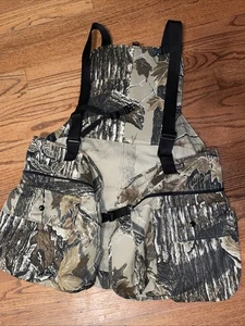 Hunter Specialties Turkey Vest Camo USA 2XL 3XL Straps Pockets Bag Cushion GUC - Picture 1 of 14