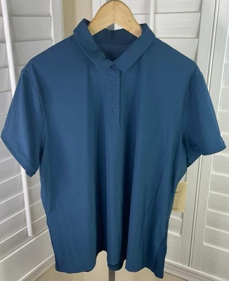 Polo de golf Nike Dri-Fit Victory Armory azul marino SS FQ1574-478, para mujer 2XL, nuevo con etiquetas $60 Foto 1 de 4