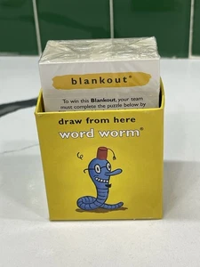 2004 Cranium Game New SEALED Cards Replacement Parts Word Worm Word Puzzles - Picture 1 of 3