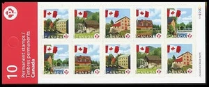 Canada Stamp Booklet of 10, Flag over Mills, #2355A, BK417 MNH - Picture 1 of 1
