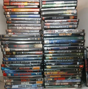 Horror Scream Fest DVD Lot 132 movies Gore/Slashers/Thrillers + GRIMM TV Series - Bild 1 von 24