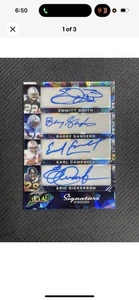 2024 Leaf Smith, Sanders, Campbell, Dickerson, Jackson, Dorsett, Peterson, Thomas #1/1 - Bild 1 von 2