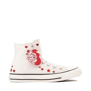 Chuck Taylor All Star Heart & Rose Hightop Sneaker - Picture 1 of 5