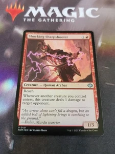 Mtg. Shocking Sharpshooter. Folie. Tarkir: Dragonstorm. Packfrisch - Bild 1 von 1