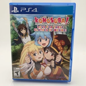 Konosuba - God's Blessing on this Wonderful World Love For These Clothes (PS4) - Picture 1 of 8