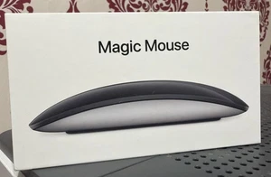 Apple Magic Mouse (USB-C) Black Multi Touch Rechargeable A3204 100% Original - Picture 1 of 5