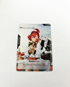 RESOURCE Custom Suletta Picnic- Gundam TCG - Picture 1 of 2