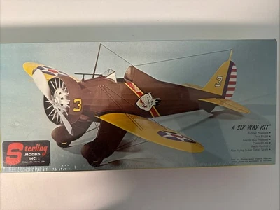 STERLING - BOEING P-26A PEASHOOTER Scale RC Airplane Kit  - Image 1 of 4
