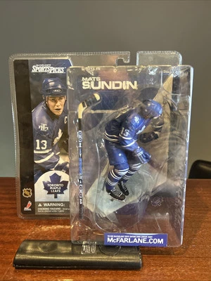 Фигурка Mats Sundin in Blue Jersey Toronto Maple Leafs NHL McFarlane серия 1 - Изображение 1 из 2