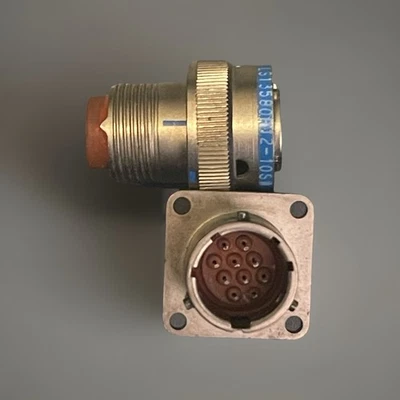 7502A LD13580F 12-10SW - MIL-DTL-26482 Series Il AFD56-12-10SW 10 Pin Connector - Image 1 of 4