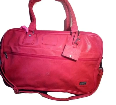 Equipaje de mano Amelia Earhart vintage rojo bolso de noche americano  Foto 1 de 4