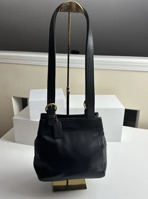 Coach Soho Buckle Bag Black 4157 Vintage 1990s with Original Hangtag - Image 1 of 4