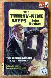 The Thirty-Nine Steps by John Buchan - vintage 1963 Pan mystery pb, UK printing - Bild 1 von 6