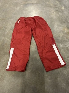 Vtg Nike Windbreaker Sweatpants Youth Size 5 Red - Picture 1 of 3