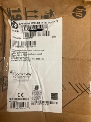 New HP Elitedesk 800 G5 i79700T 8GB/256GB 7LJ66UT#ABA - Image 1 of 3