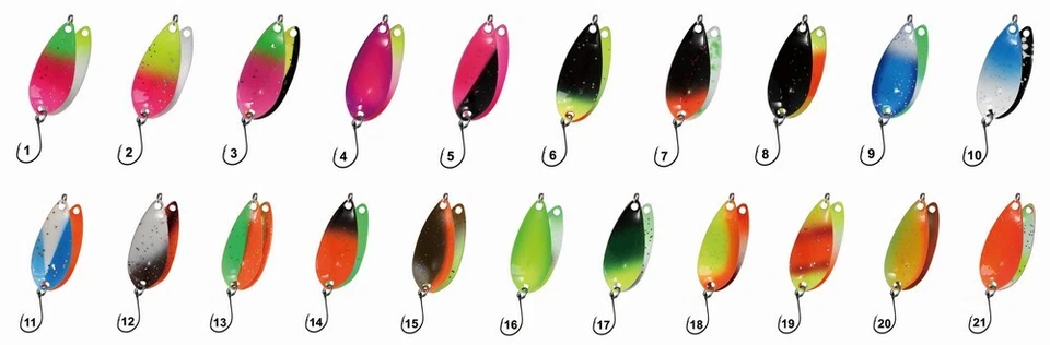 Paladin Trout Spoon Curvy 2,6g | Limitiert | 21 Verschiedene Farben